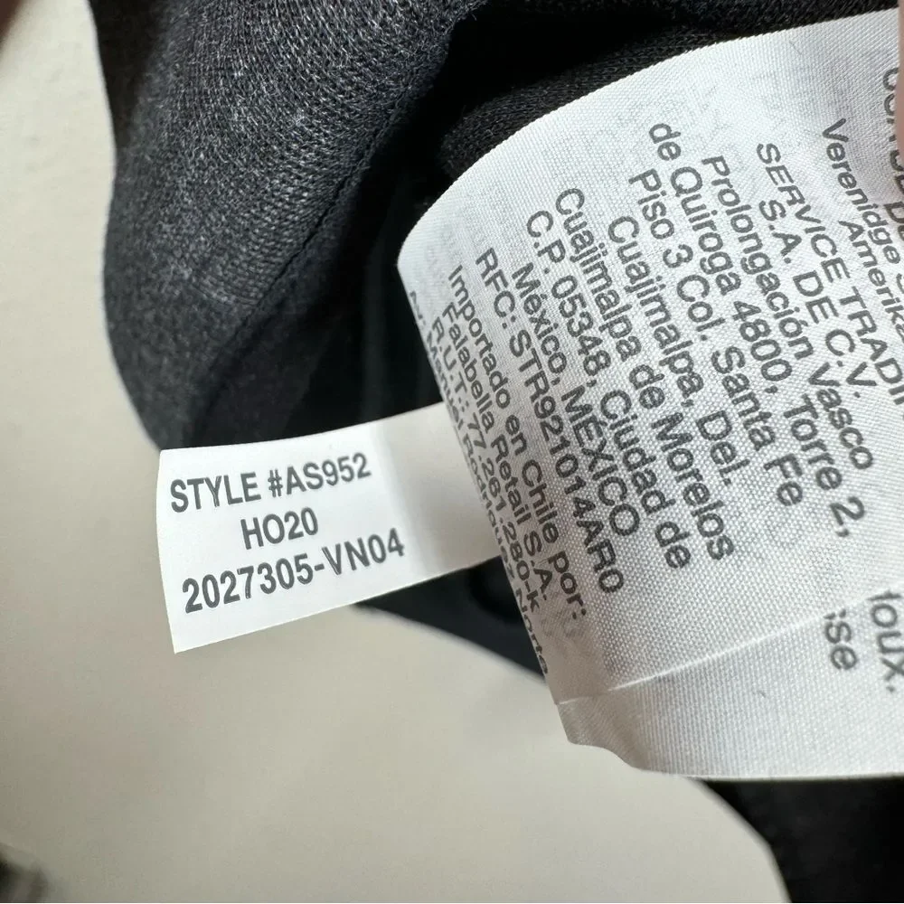 NWT J. Crew Performance Full Zip Hoodie Jacket Dark Gray Athleisure Large